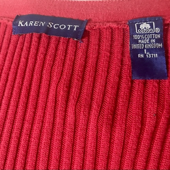 KAREN SCOTT LONG CARDIGAN - Picture 4 of 5